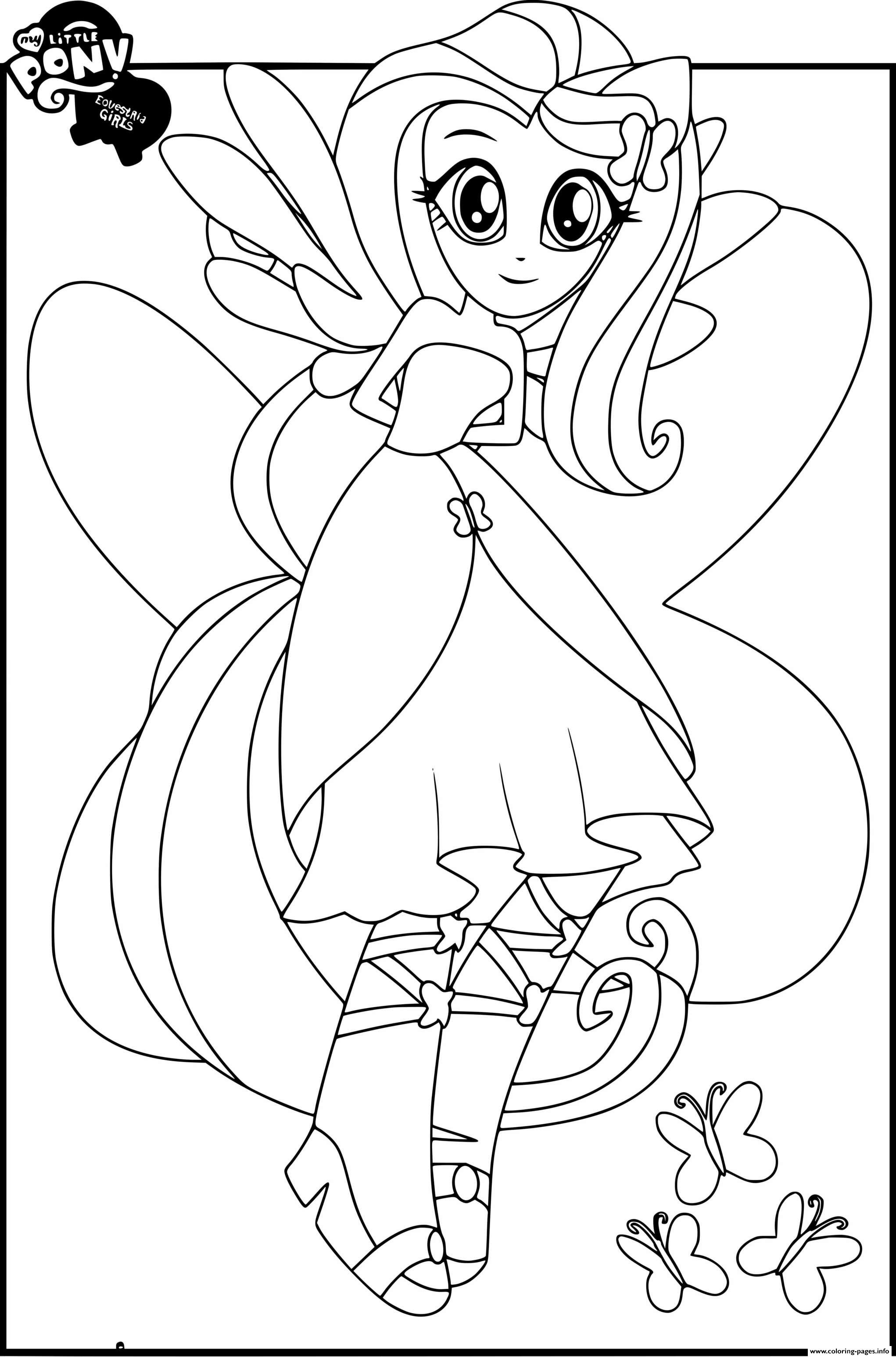 93 Fluttershy Coloring Pages Printable 83