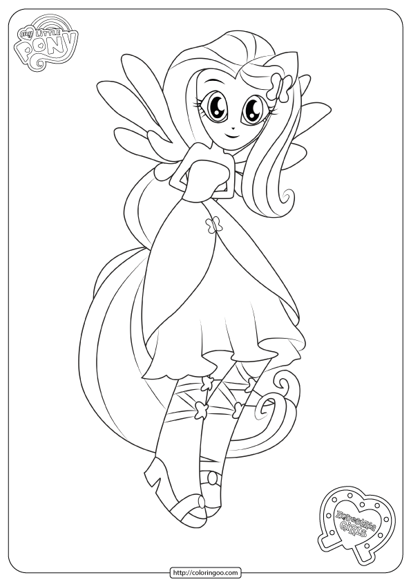 93 Fluttershy Coloring Pages Printable 89