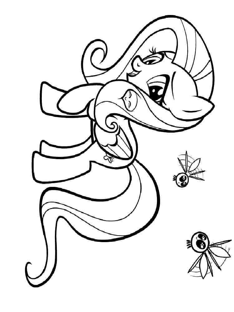 93 Fluttershy Coloring Pages Printable 9