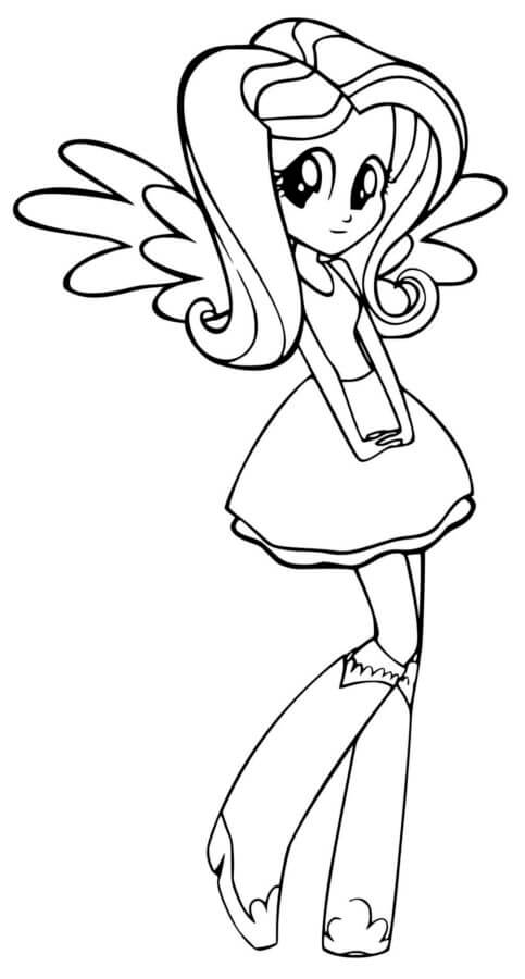 93 Fluttershy Coloring Pages Printable 92