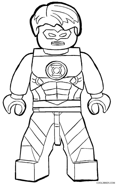 94 Free Printable Green Lantern Coloring Pages 4