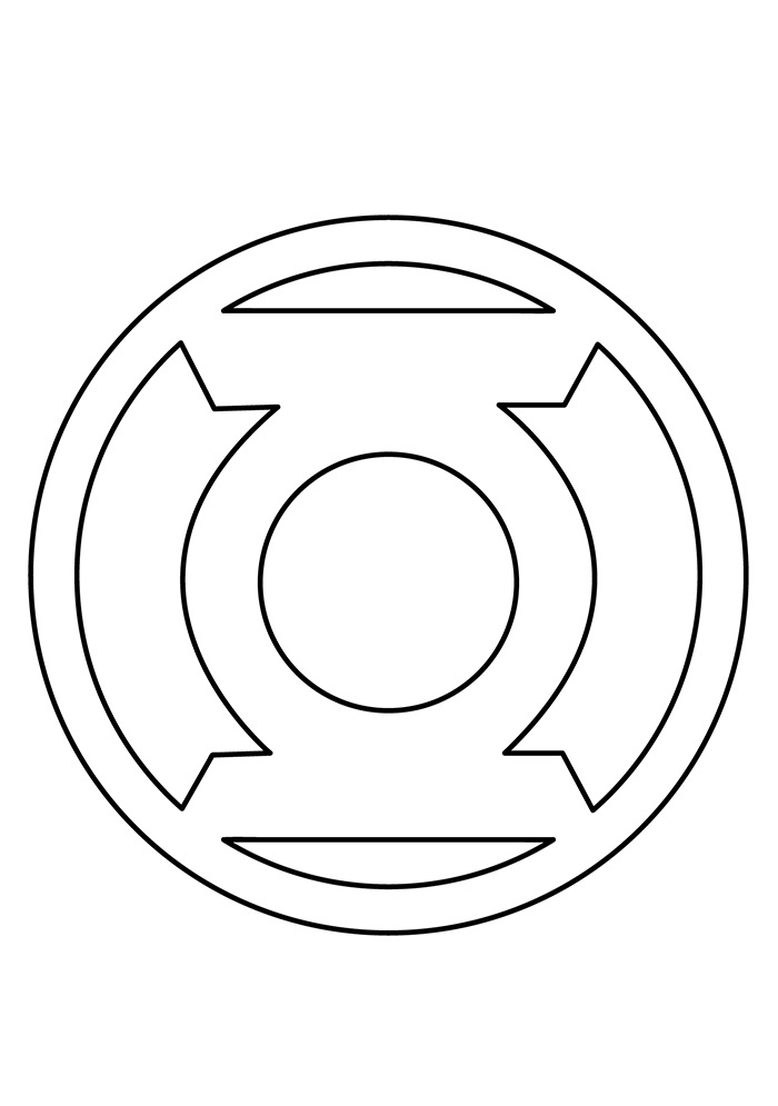 94 Free Printable Green Lantern Coloring Pages 91