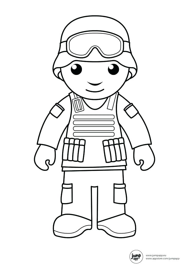 Brave Army Coloring Pages Printable 16