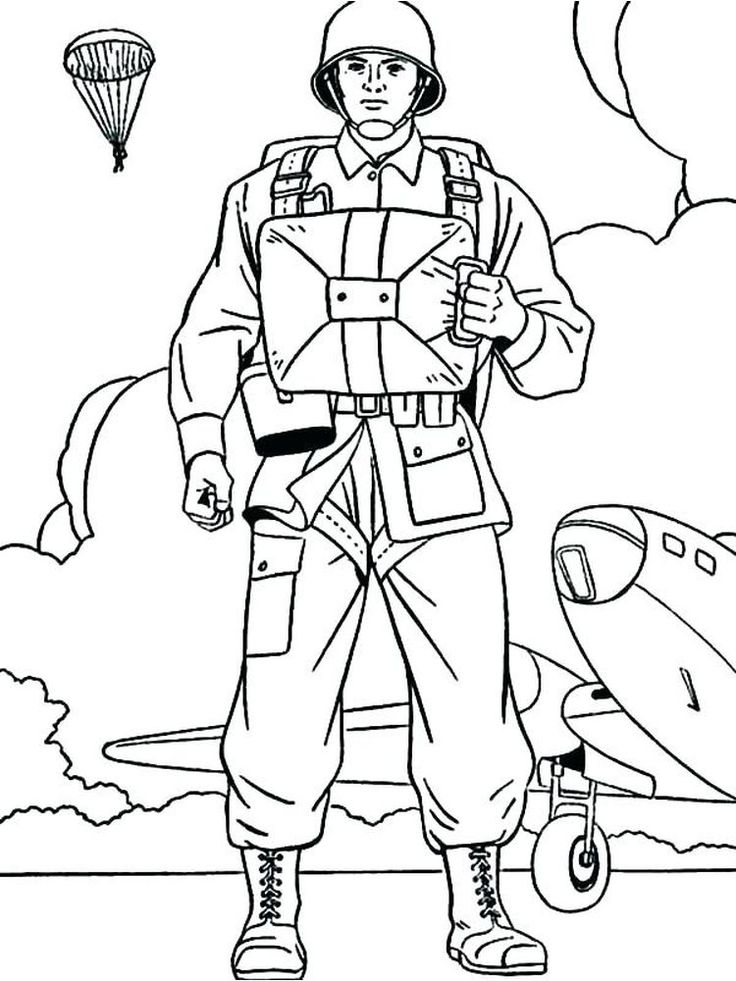 Brave Army Coloring Pages Printable 23