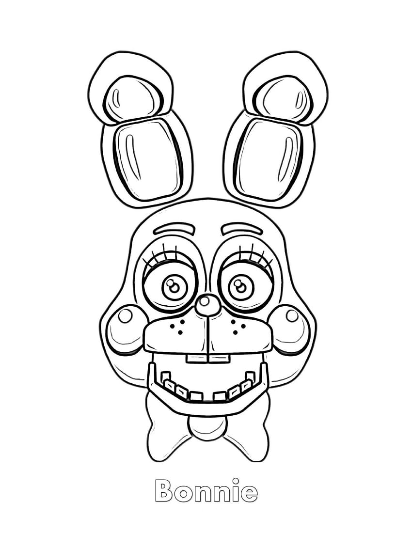 Five Nights At Freddy's Coloring Pages Printable Thrill 3