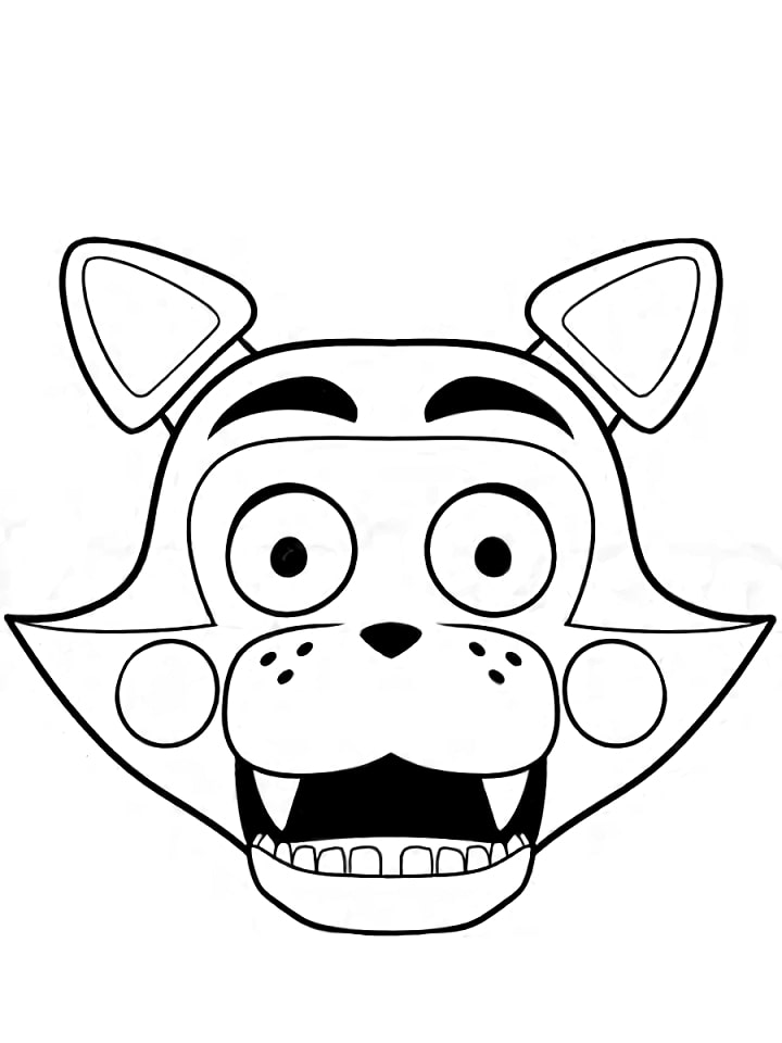 Five Nights At Freddy's Coloring Pages Printable Thrill 31