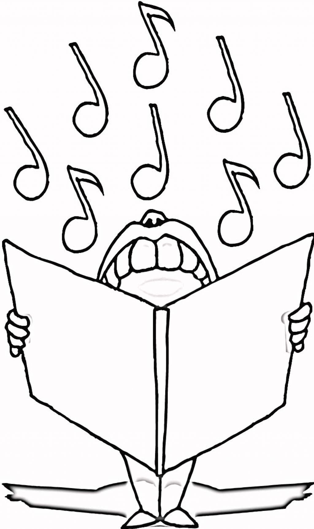 Harmonious Music Coloring Pages Printable 15