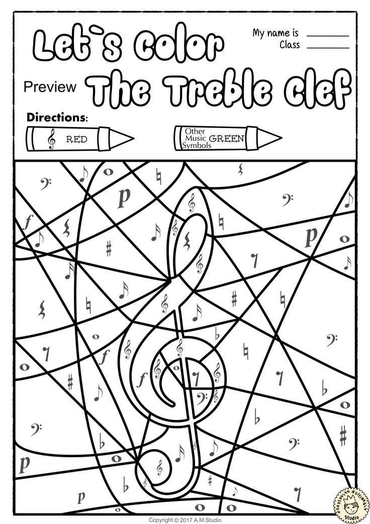 Harmonious Music Coloring Pages Printable 16