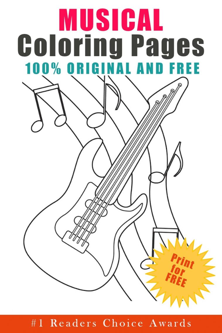 Harmonious Music Coloring Pages Printable 26