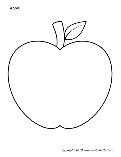 Juicy Apple Coloring Pages Printable 12