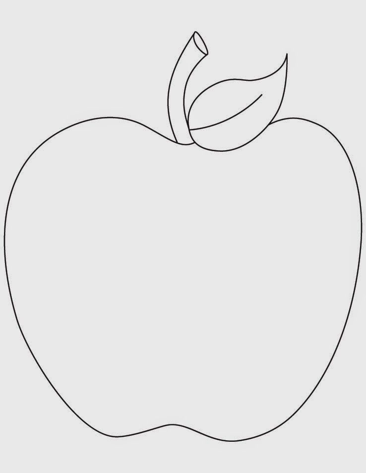 Juicy Apple Coloring Pages Printable 24