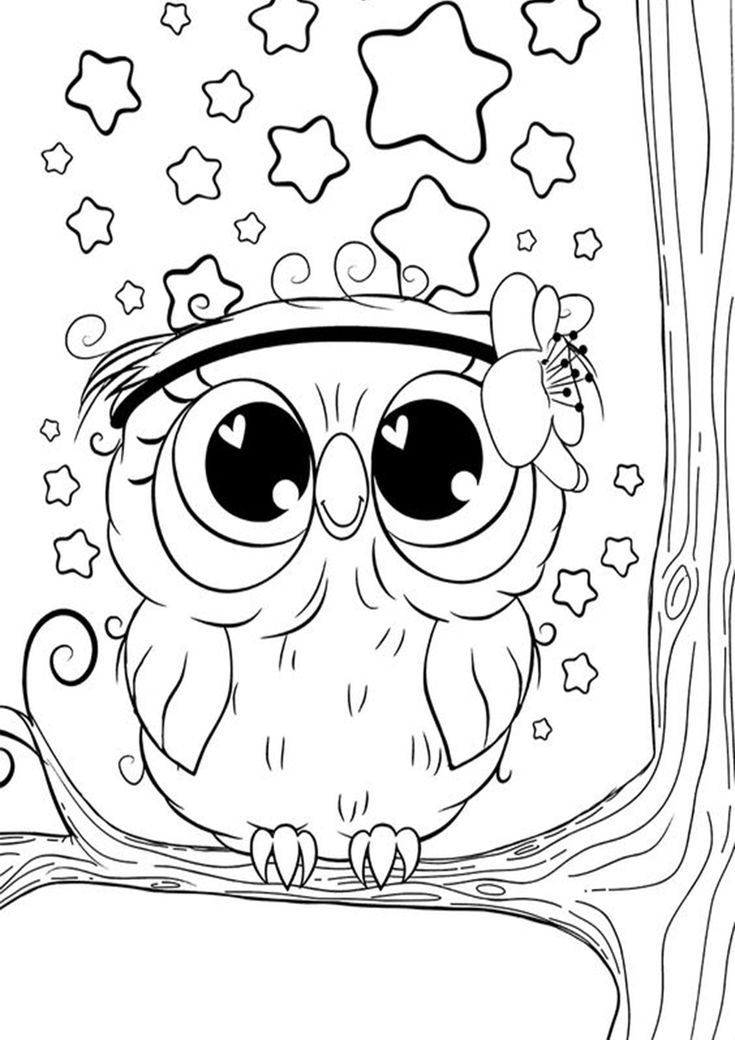 Wise Owl Coloring Pages Printable Wisdom 10