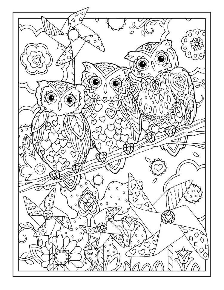 Wise Owl Coloring Pages Printable Wisdom 12