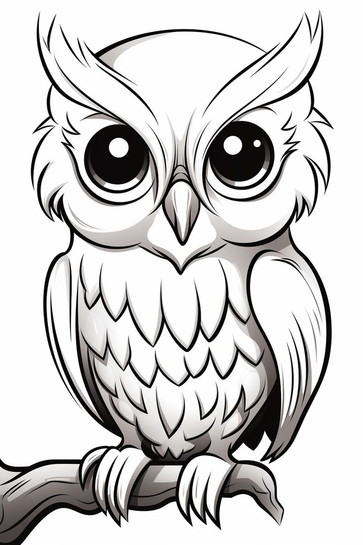 Wise Owl Coloring Pages Printable Wisdom 19