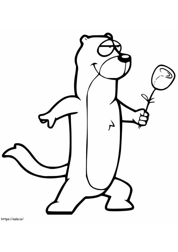 29 Rare Ferret Coloring Page Printable 13