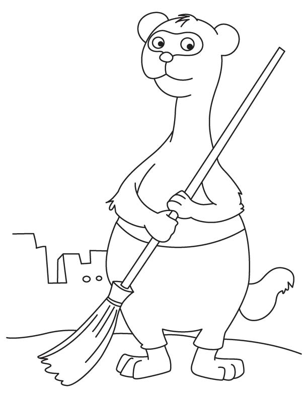 29 Rare Ferret Coloring Page Printable 22