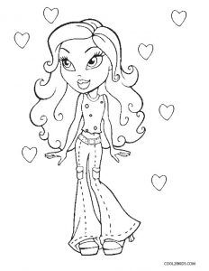 30 Fun Y2K Baddie Coloring Pages Printable 17