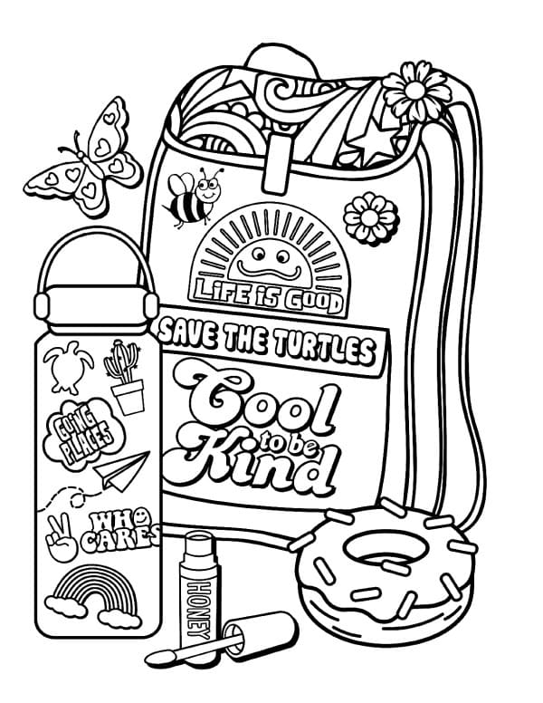 30 Fun Y2K Baddie Coloring Pages Printable 18