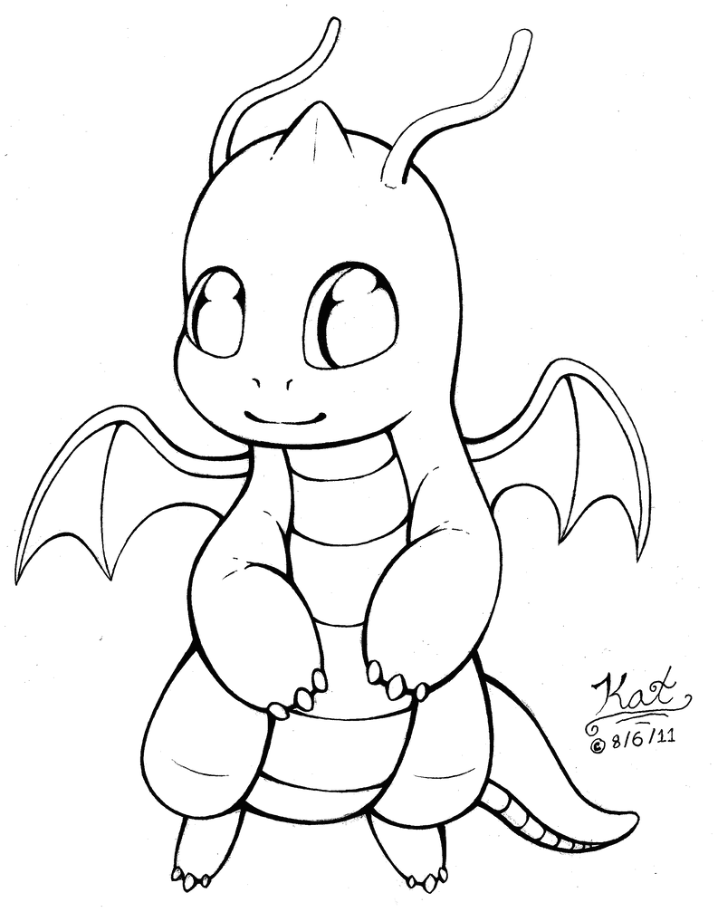 30 Powerful Dragonite Coloring Page Printable 19