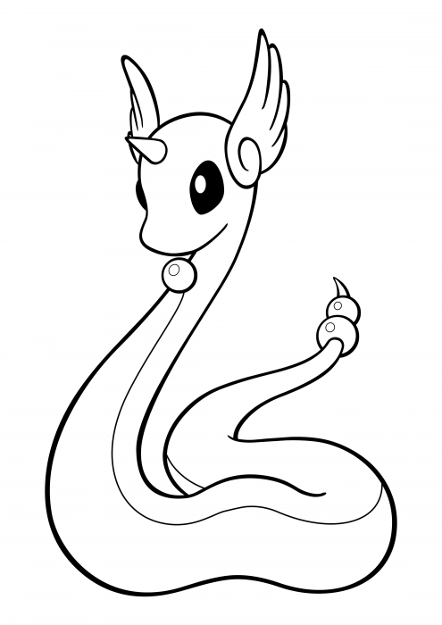 30 Powerful Dragonite Coloring Page Printable 21