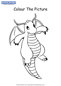 30 Powerful Dragonite Coloring Page Printable 30