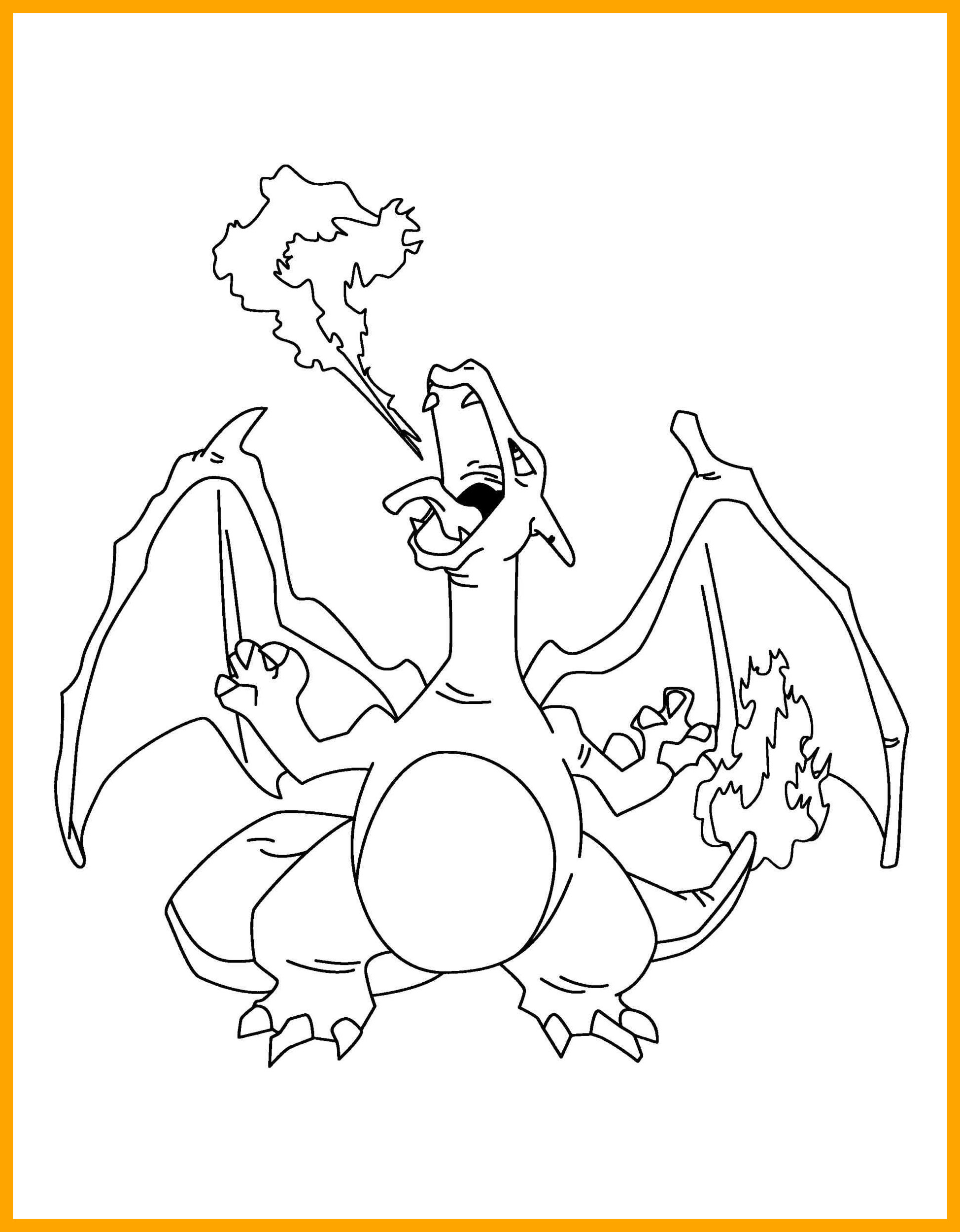 30 Powerful Dragonite Coloring Page Printable 8