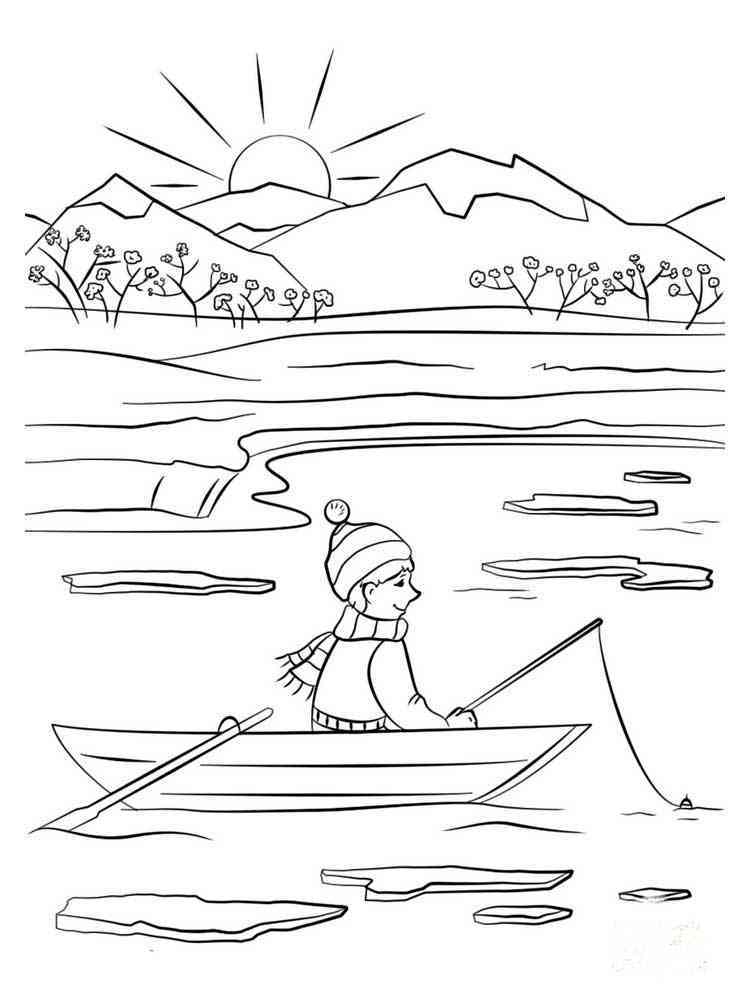 31 Fishing Coloring Pages Printable 12