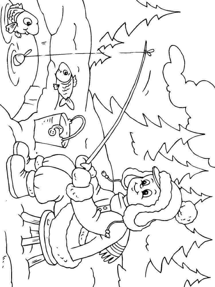 31 Fishing Coloring Pages Printable 14