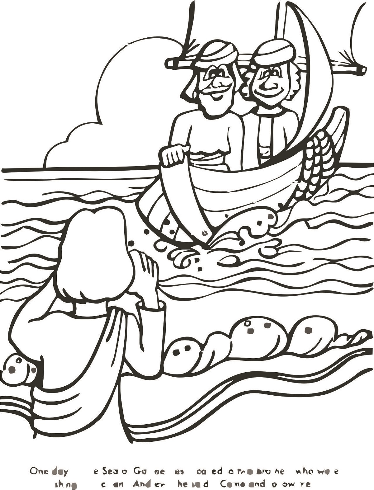 31 Fishing Coloring Pages Printable 26