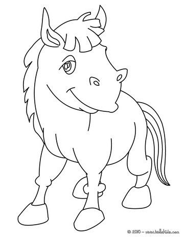 31 Fun Donkey Coloring Pages for Kids Printable 14