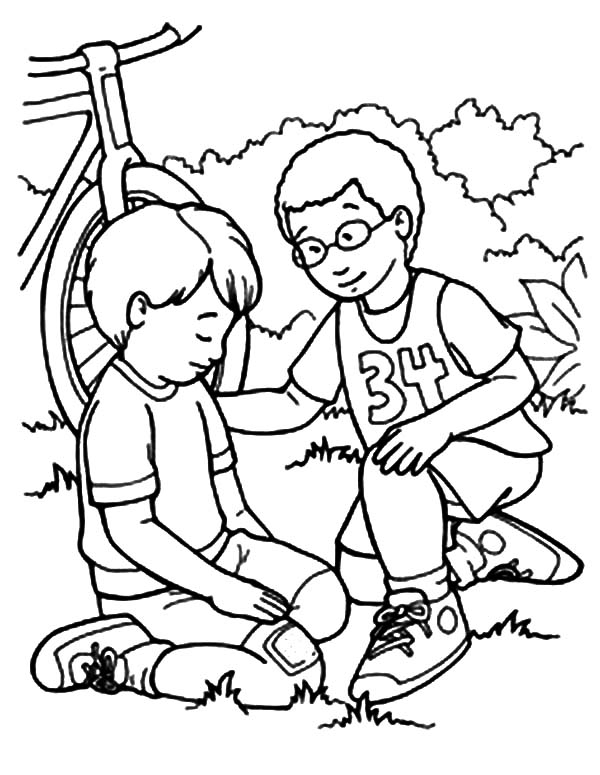 31 Kindness Coloring Pages for Kindergarten Printable 13