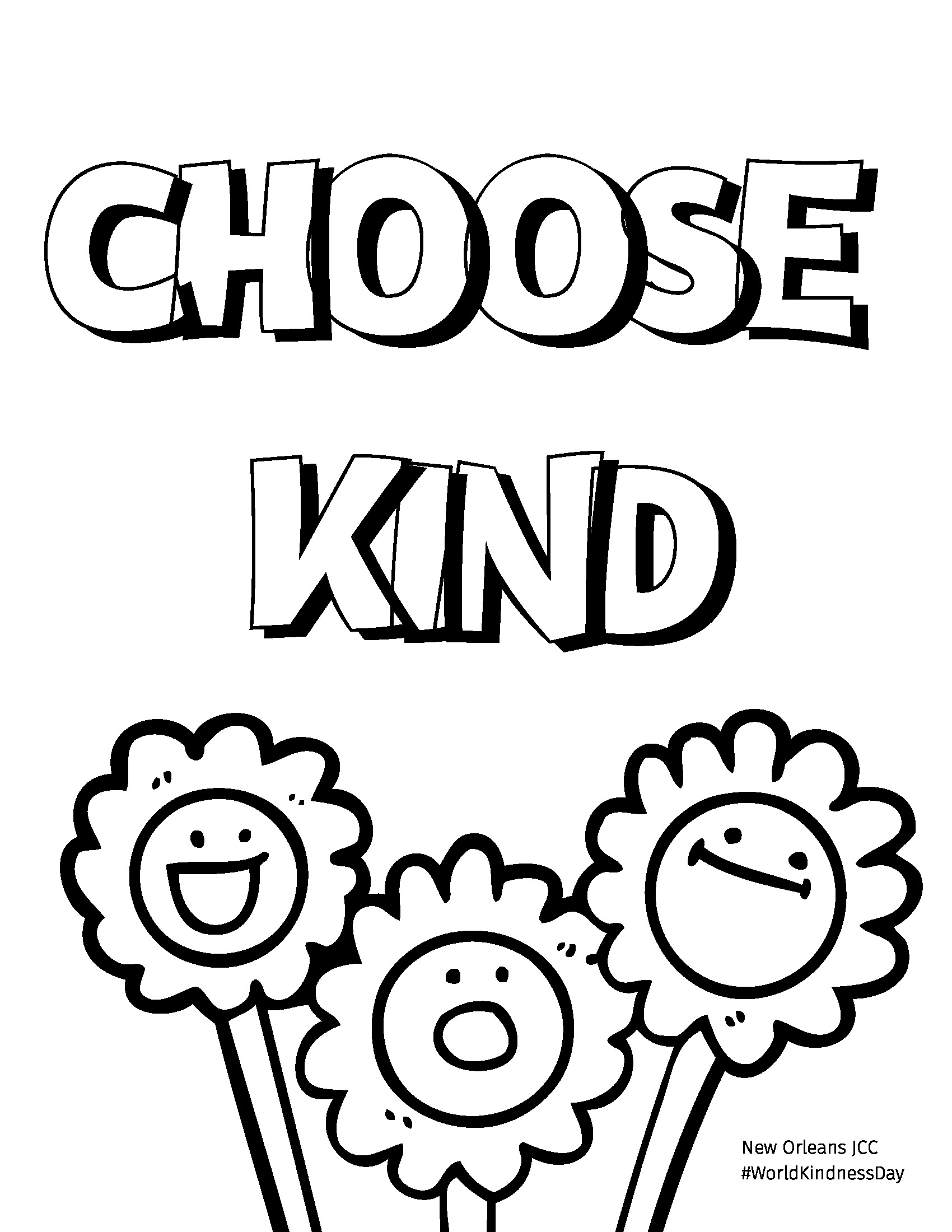 31 Kindness Coloring Pages for Kindergarten Printable 27