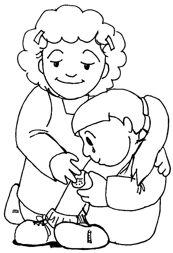 31 Kindness Coloring Pages for Kindergarten Printable 8