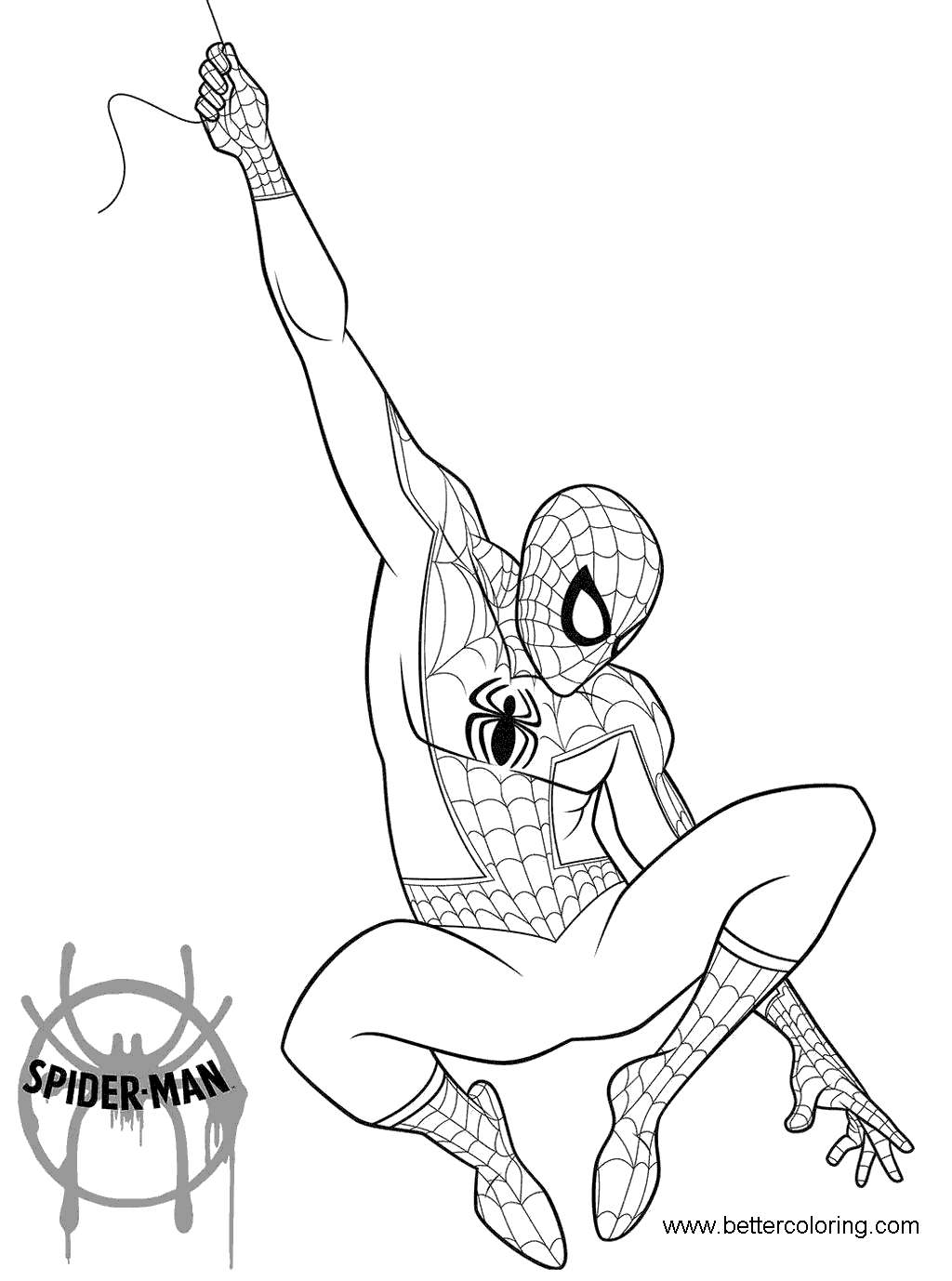 31 Miles Morales Coloring Pages Printable 10