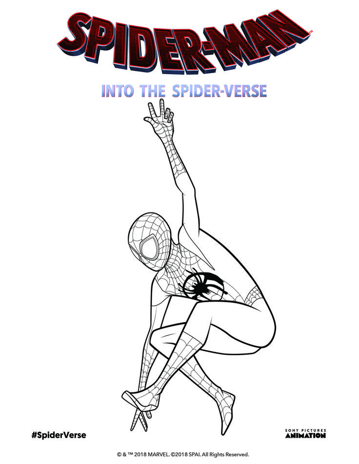 31 Miles Morales Coloring Pages Printable 11