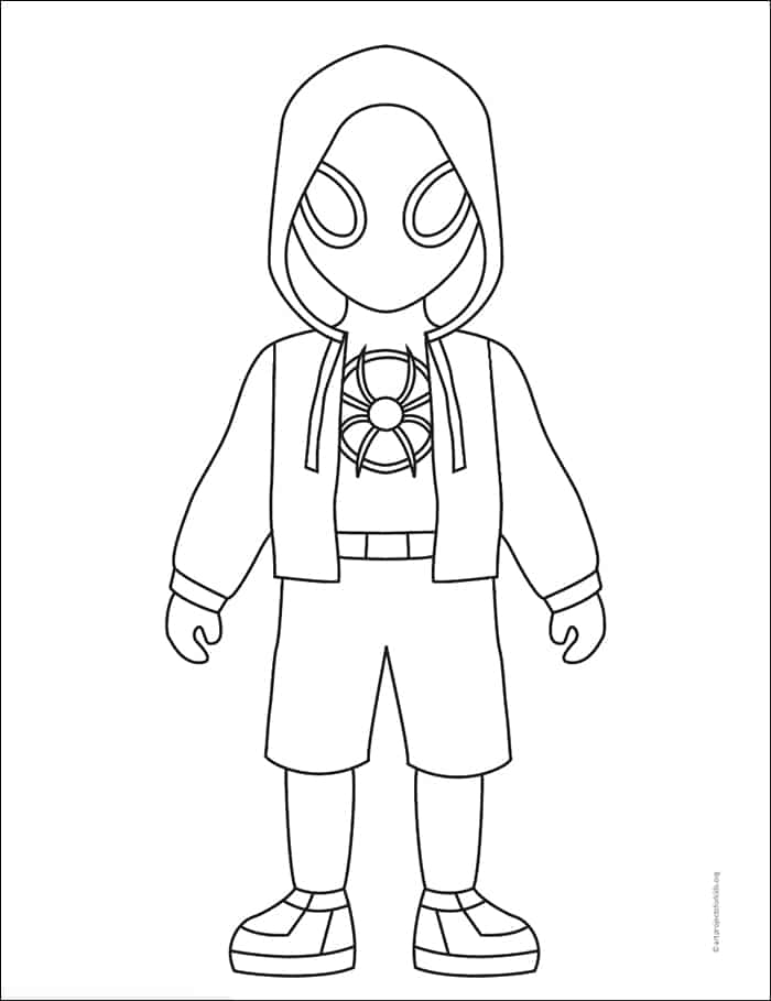 31 Miles Morales Coloring Pages Printable 12