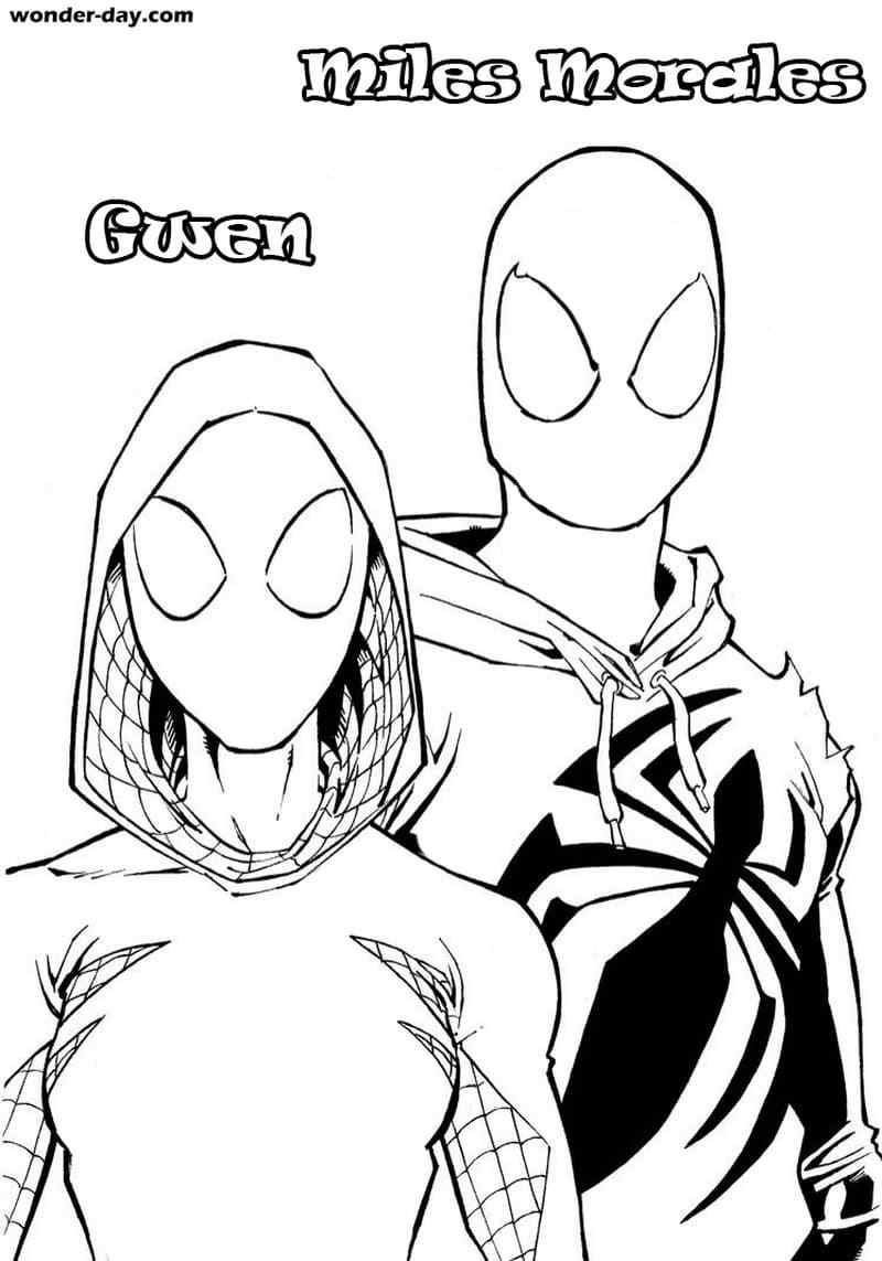 31 Miles Morales Coloring Pages Printable 13