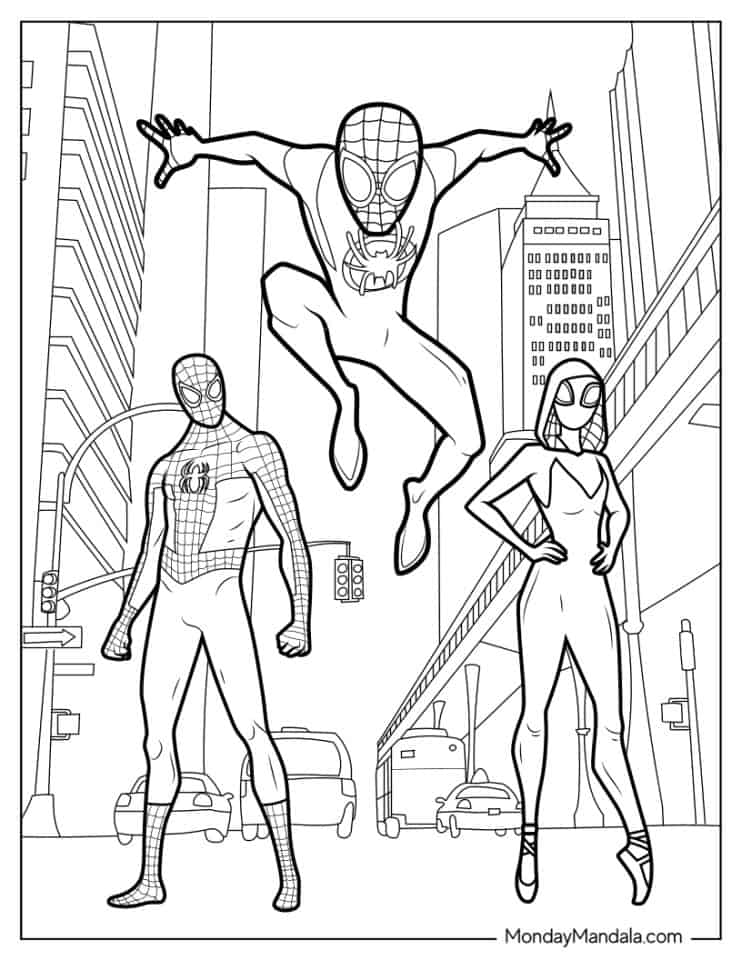 miles morales coloring pages printable jpg