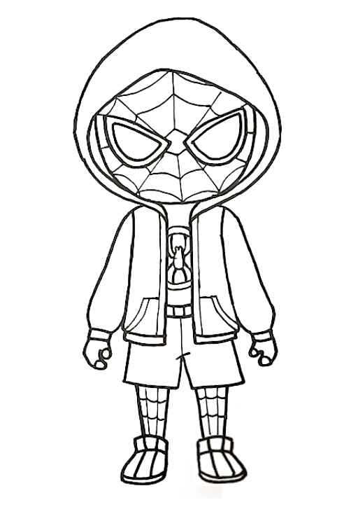 31 Miles Morales Coloring Pages Printable 27