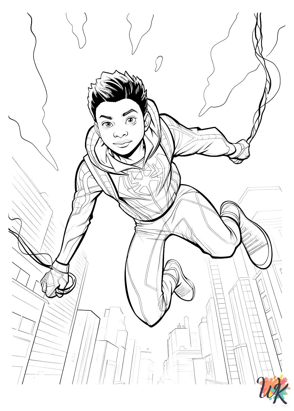 31 Miles Morales Coloring Pages Printable 32