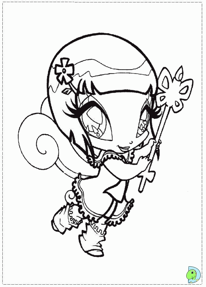 31 Pixie Coloring Page Printable 13