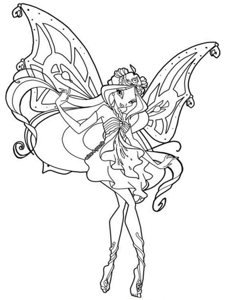 31 Pixie Coloring Page Printable 14