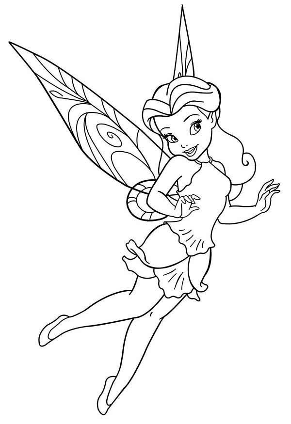 31 Pixie Coloring Page Printable 2