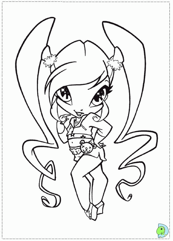 31 Pixie Coloring Page Printable 3