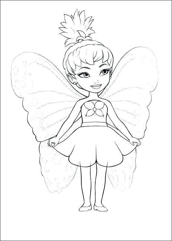 31 Pixie Coloring Page Printable 31