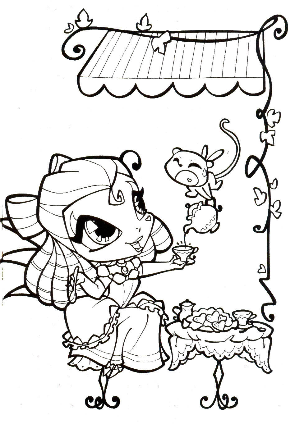 31 Pixie Coloring Page Printable 33