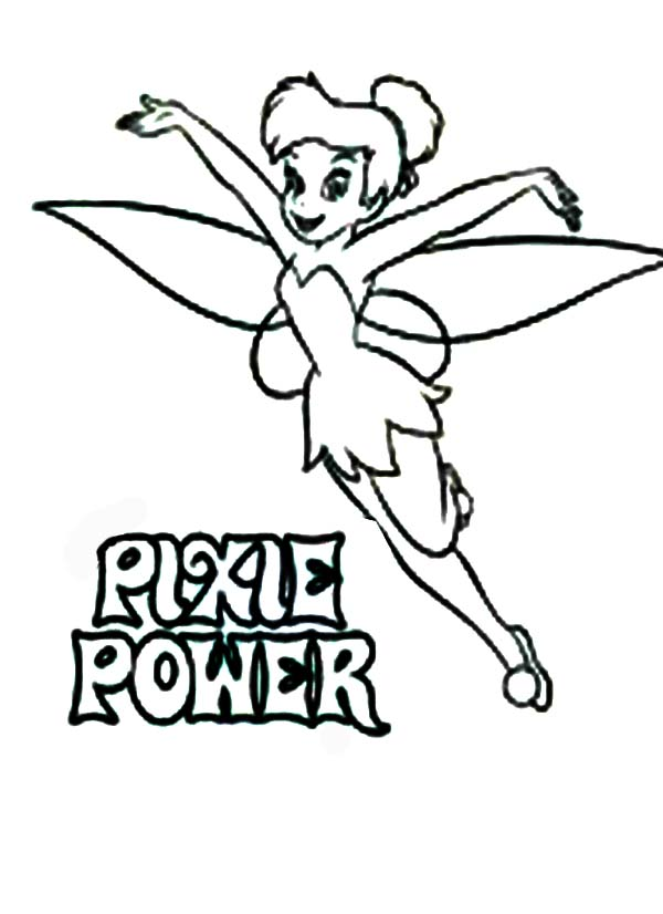 31 Pixie Coloring Page Printable 35