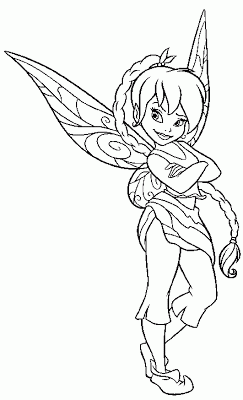 31 Pixie Coloring Page Printable 6