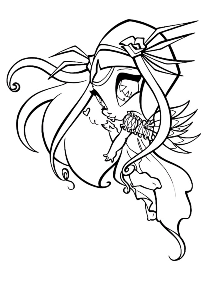 31 Pixie Coloring Page Printable 9