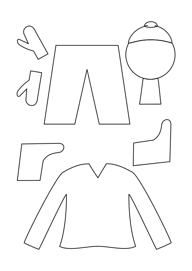 winter clothes coloring pages printable jpg